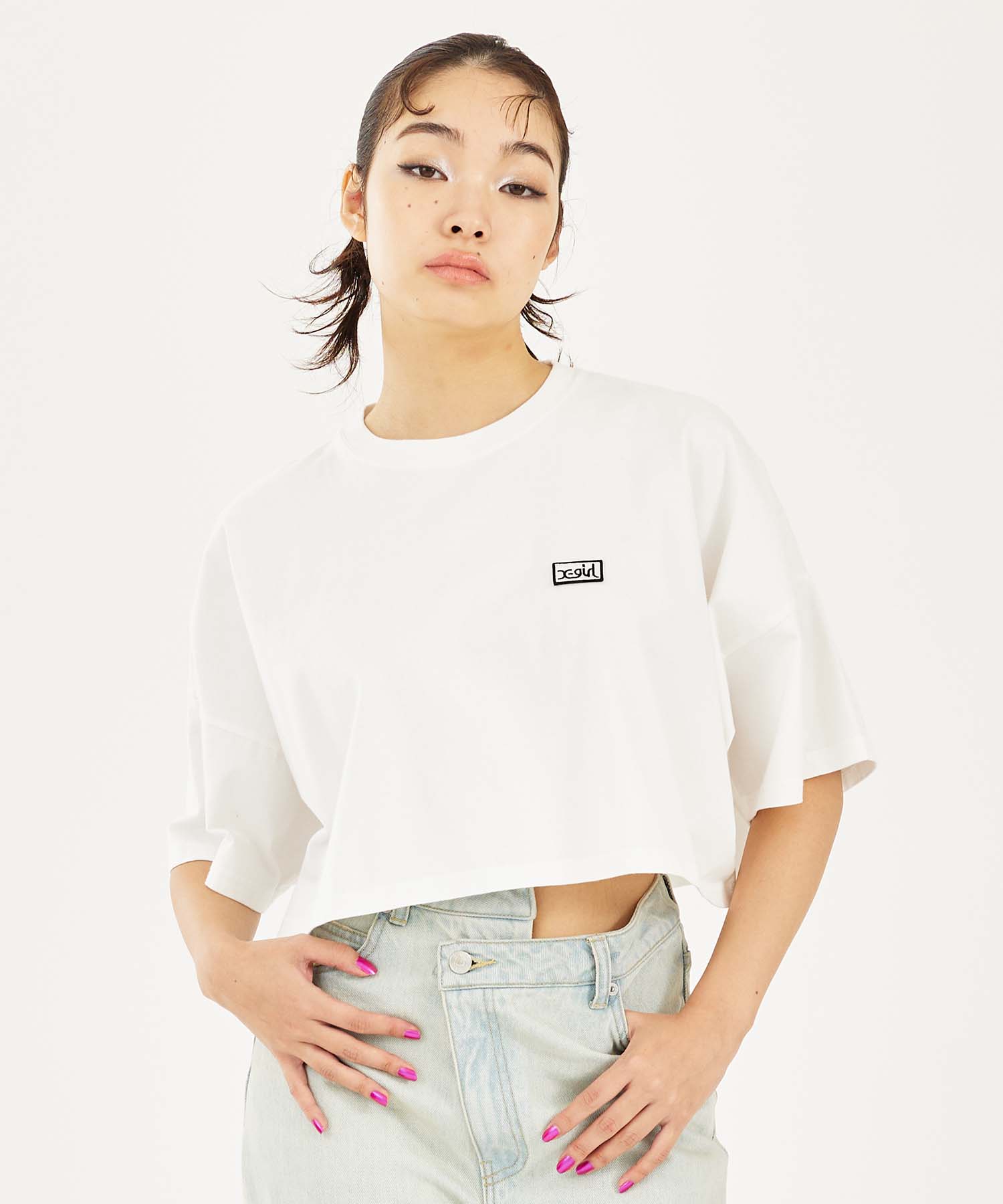 BOX LOGO S/S WIDE TEE | X-girl