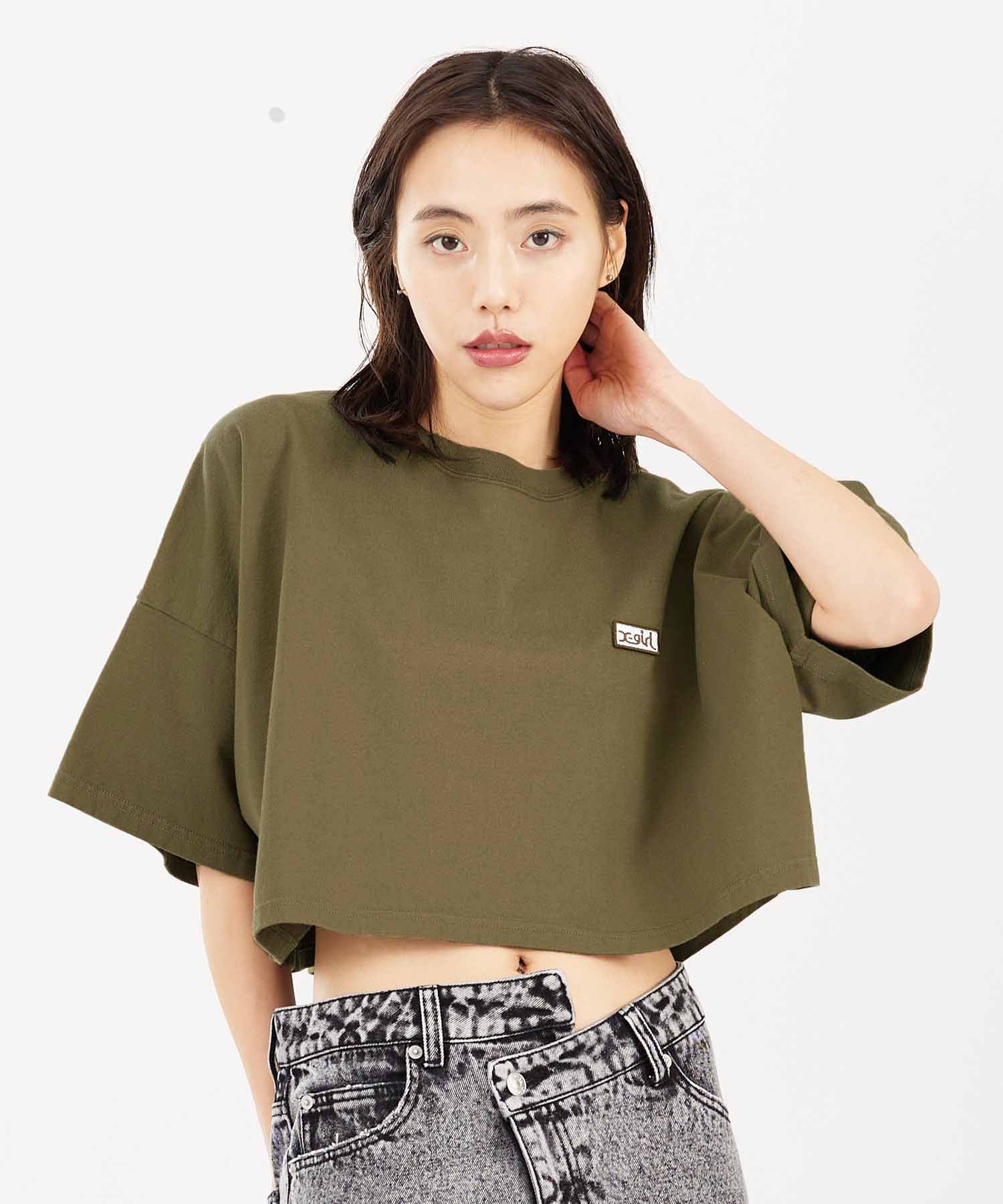 BOX LOGO S/S WIDE TEE | X-girl