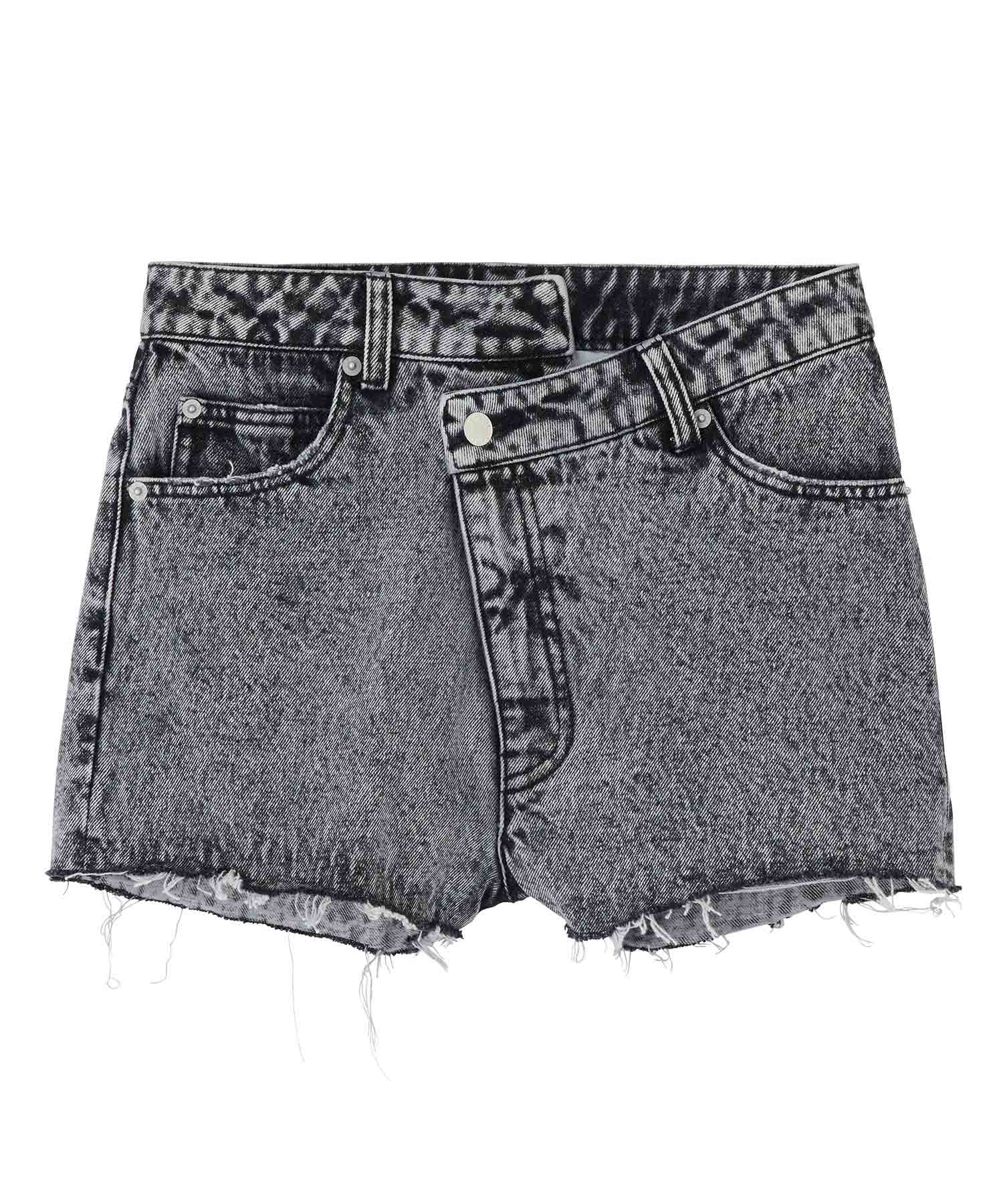 White denim shop shorts primark