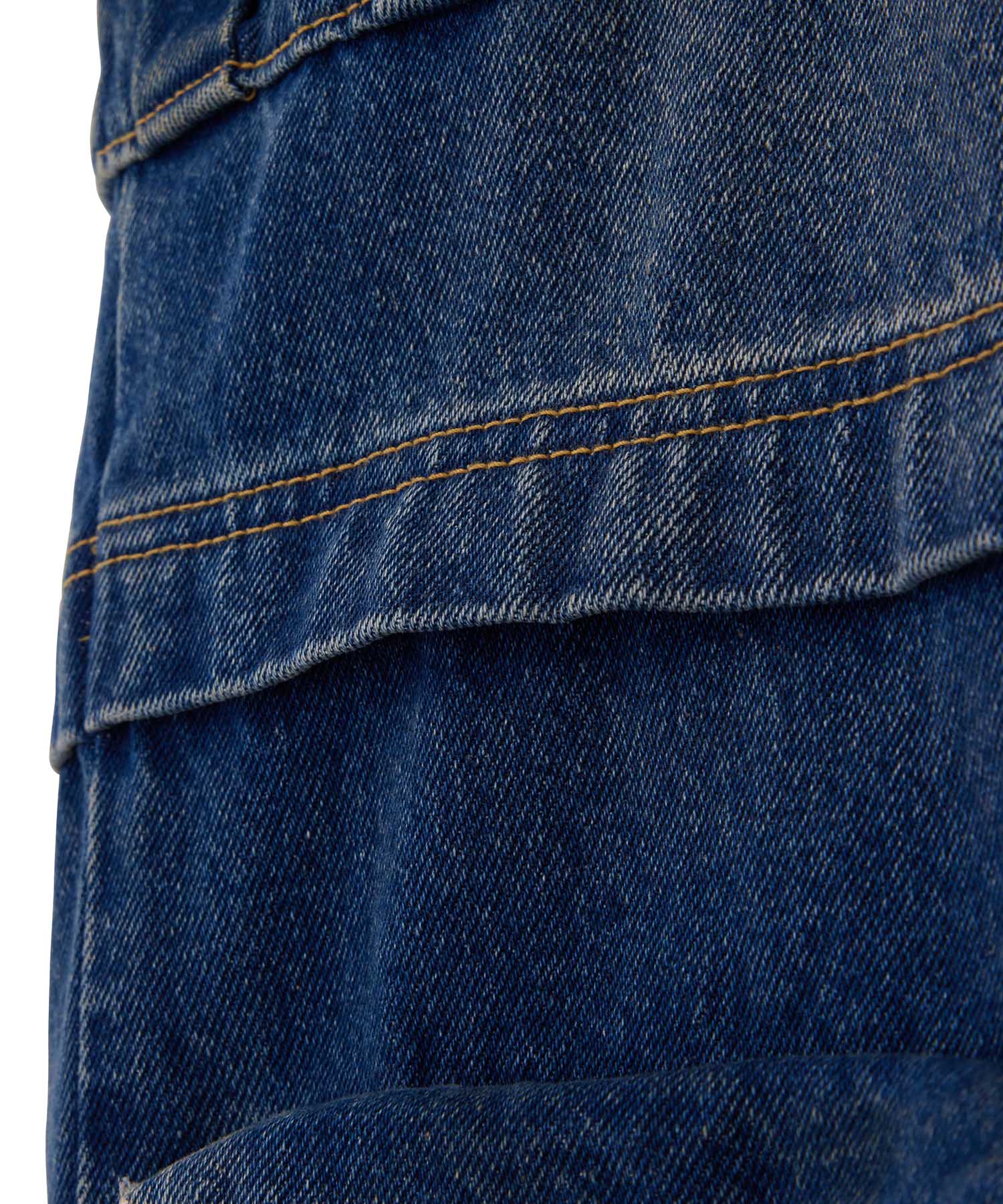 POCKET DENIM PANTS