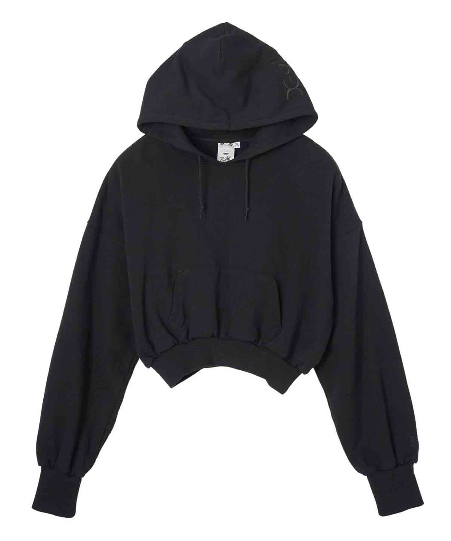 EMBROIDERED MILLS LOGO COMPACT SWEAT HOODIE