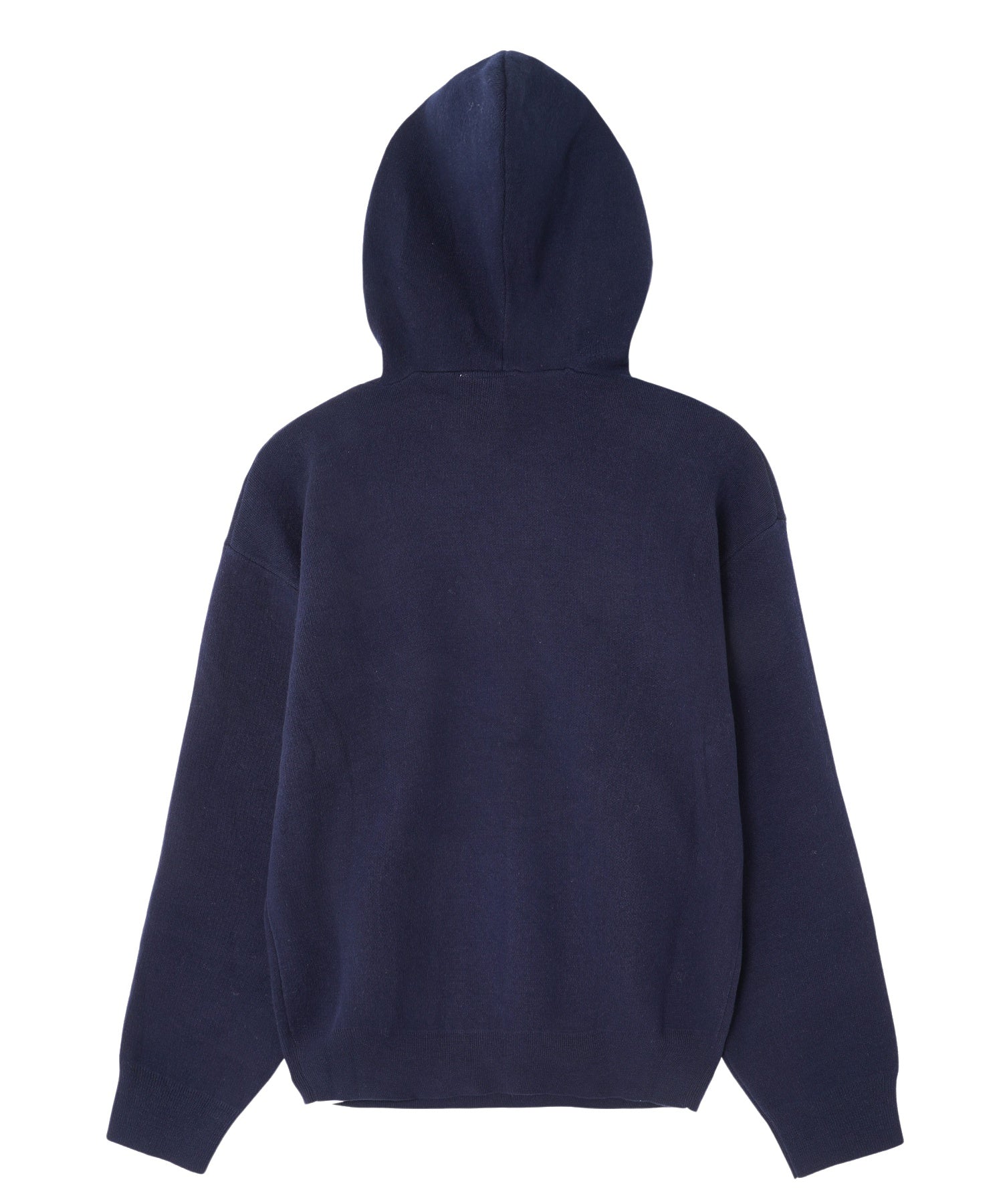 COLLEGE LOGO KNIT HOODIE