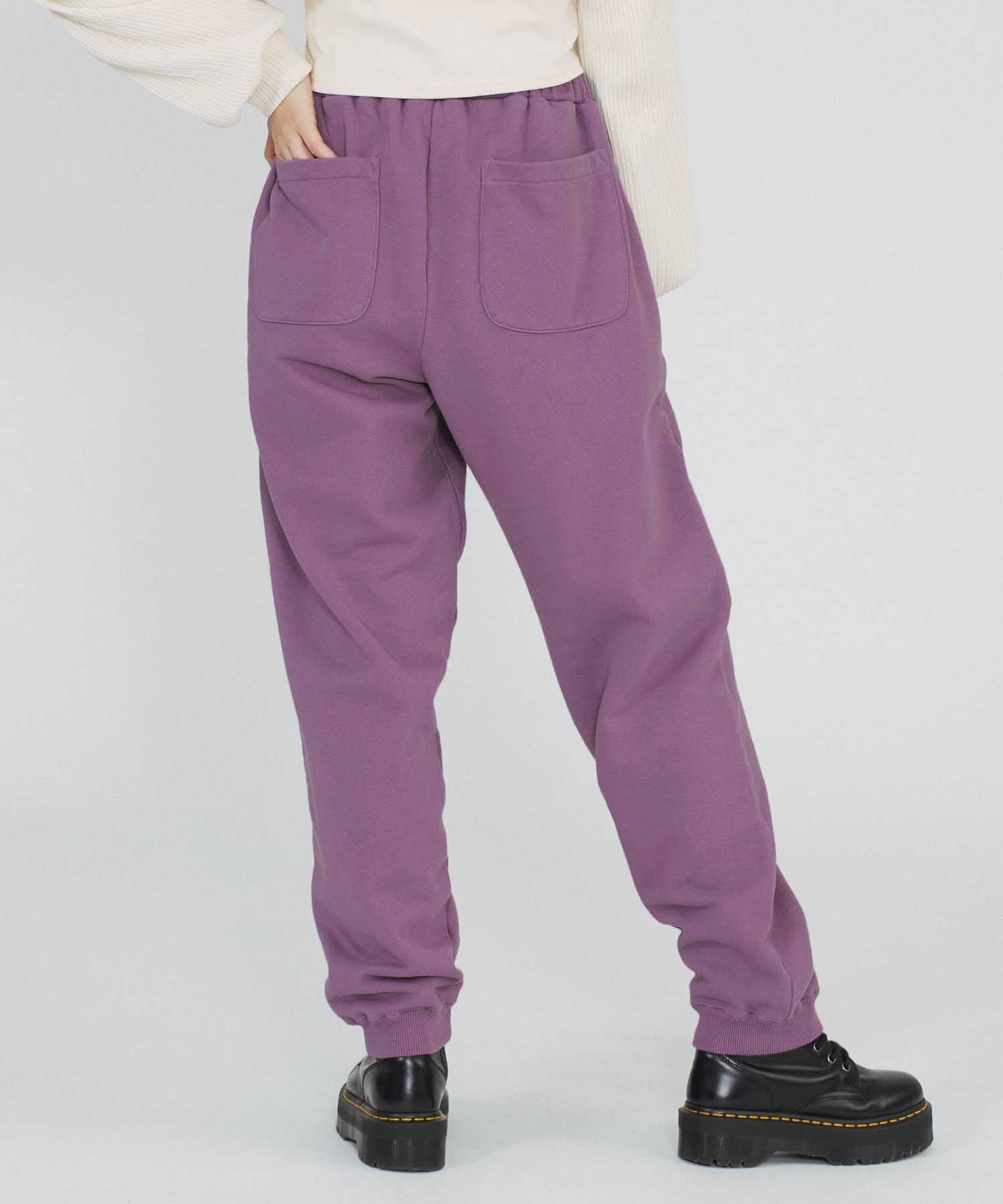 EMBROIDERED MILLS LOGO SWEAT PANTS