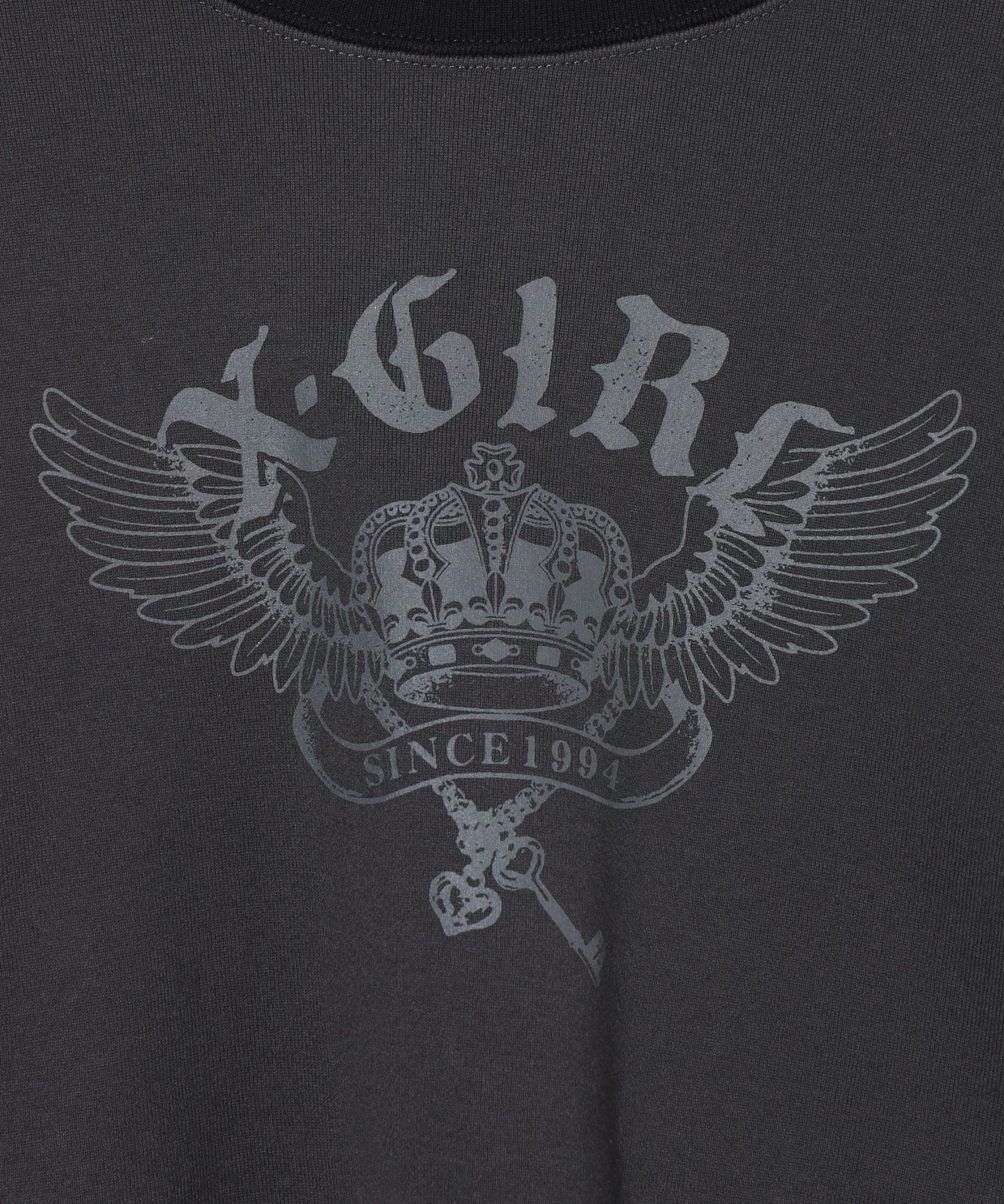 CROWN AND WINGS RAGLAN L/S BABY TEE