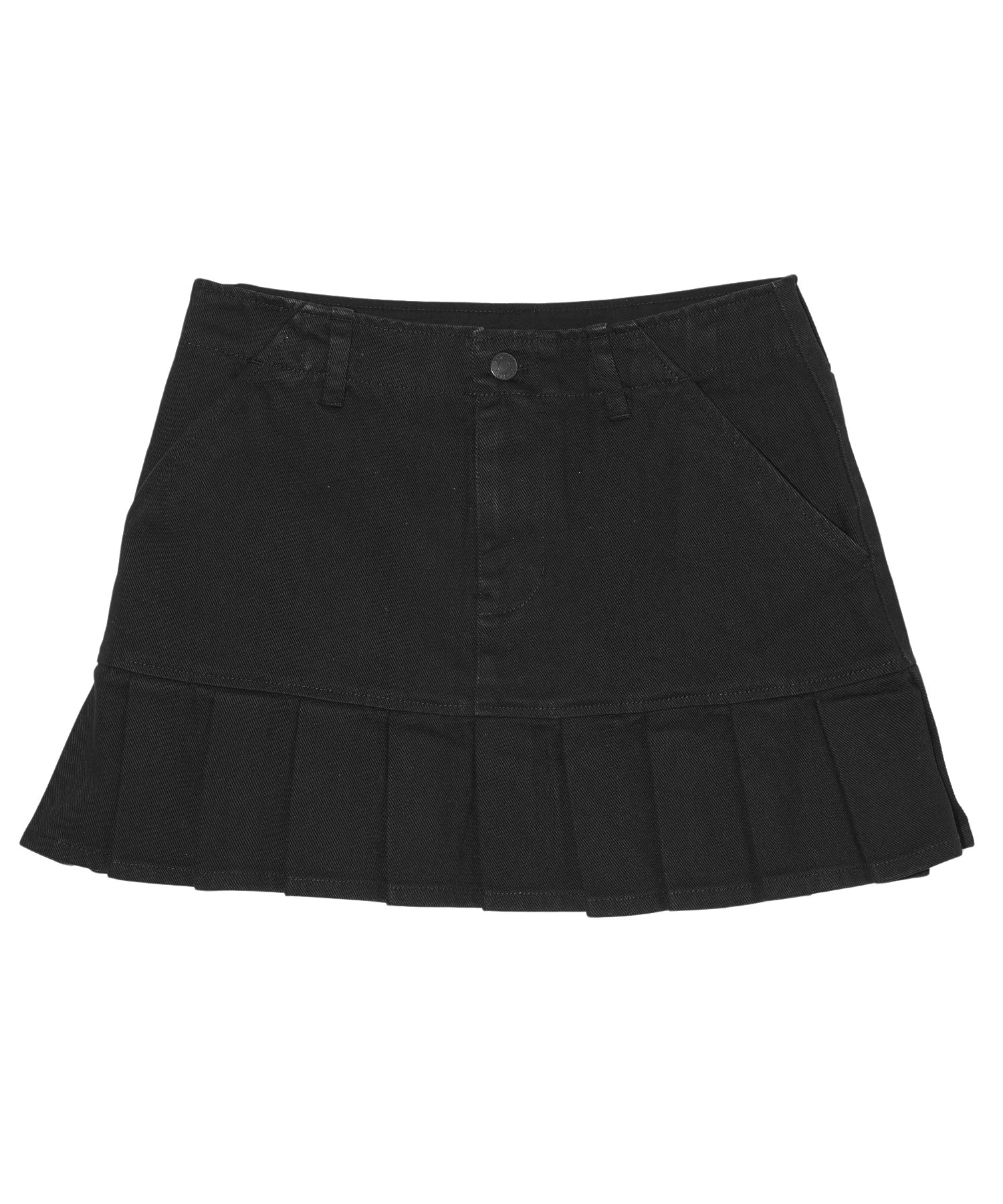 LOW RISE PLEATED MINI SKIRT X girl