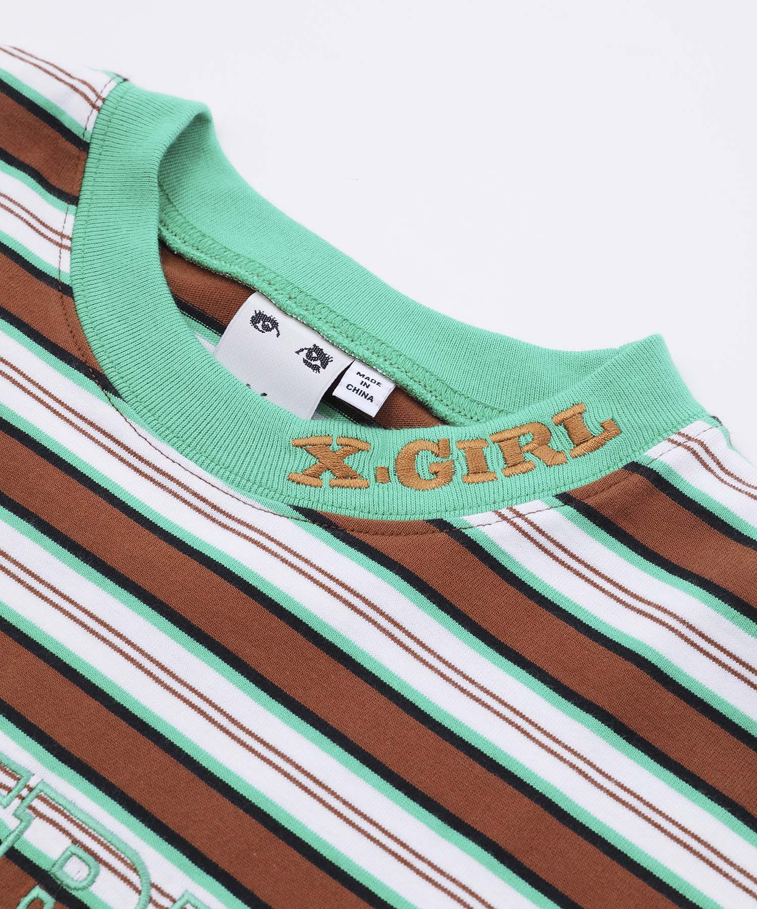 STRIPED H/S TEE