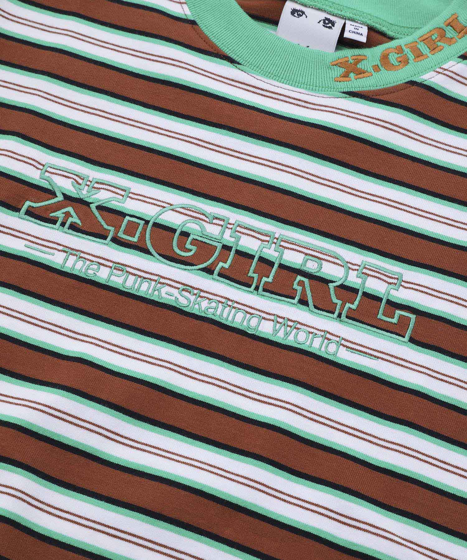 STRIPED H/S TEE