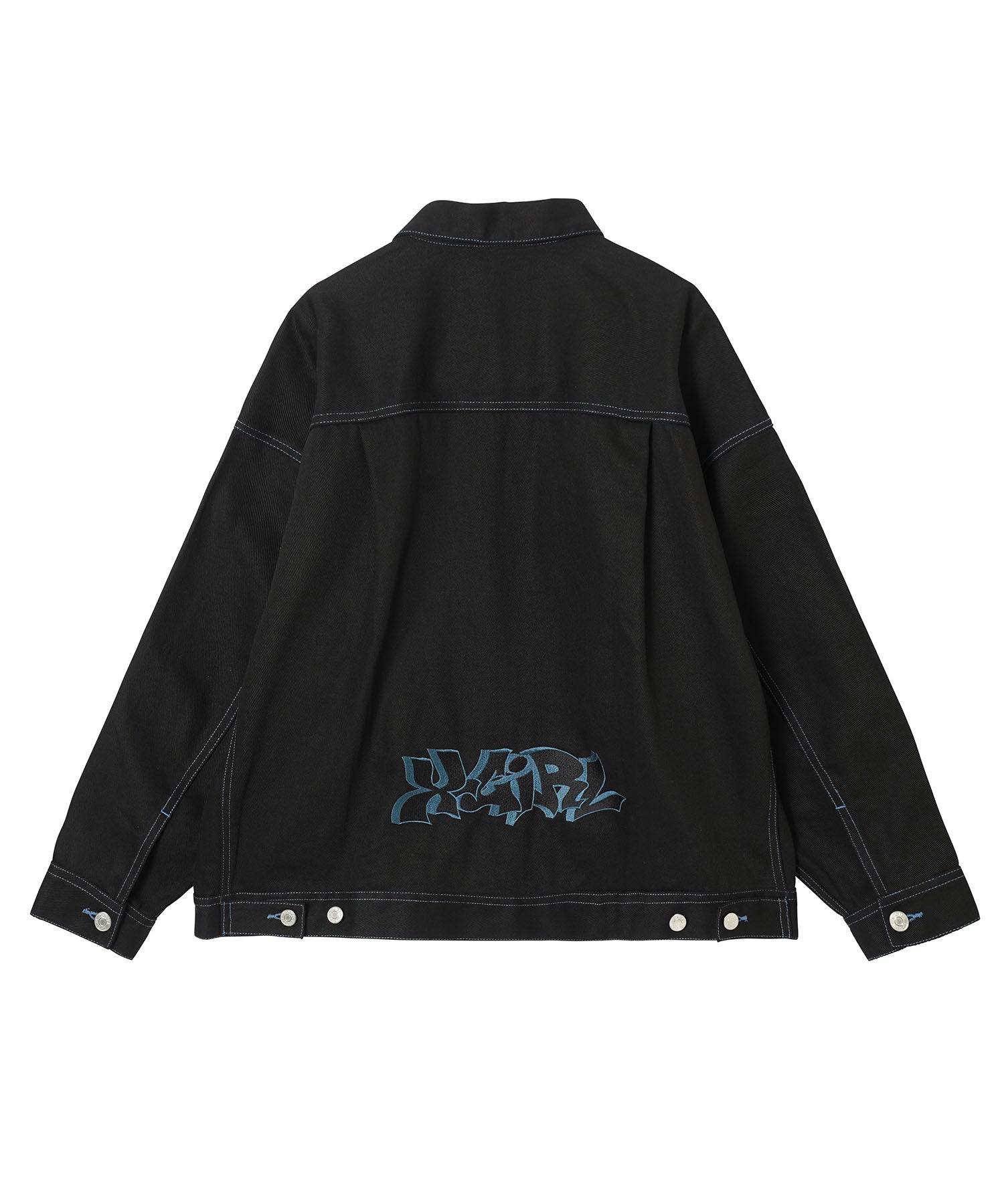 GRAFFITI LOGO EMBROIDERY JACKET