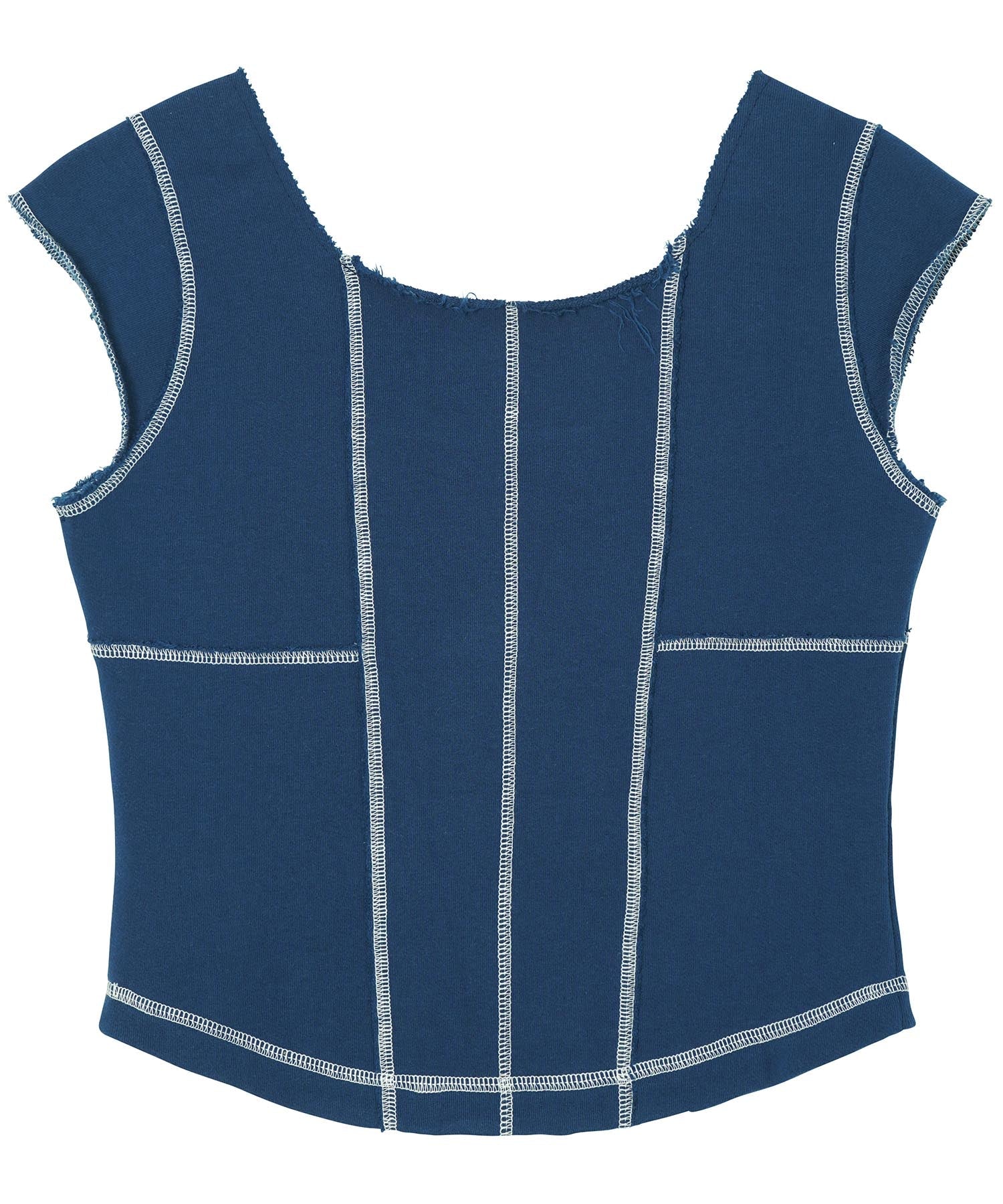 SWEAT BUSTIER TOP