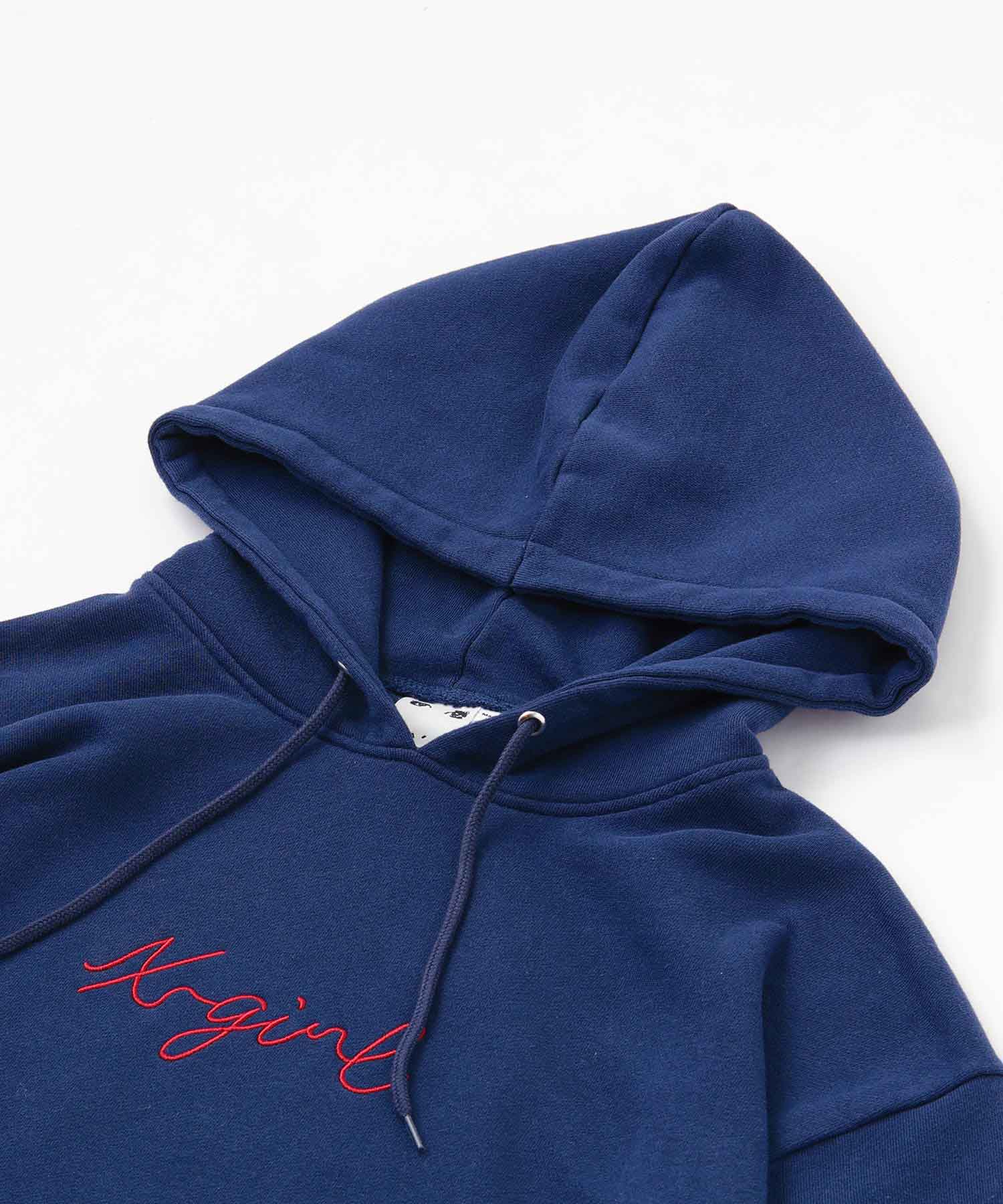 EMBROIDERED FACE SWEAT HOODIE