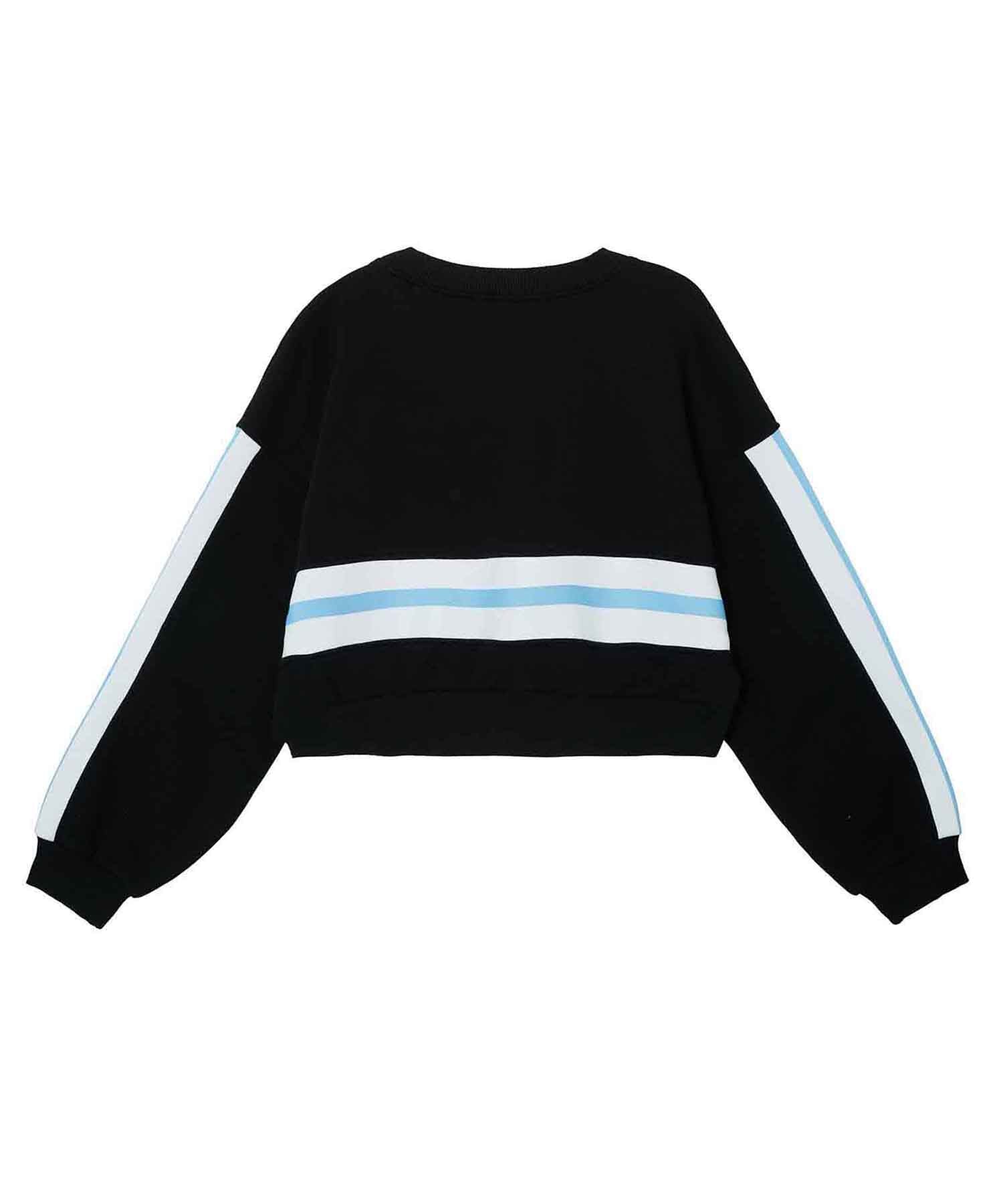 PANELED SWEAT TOP