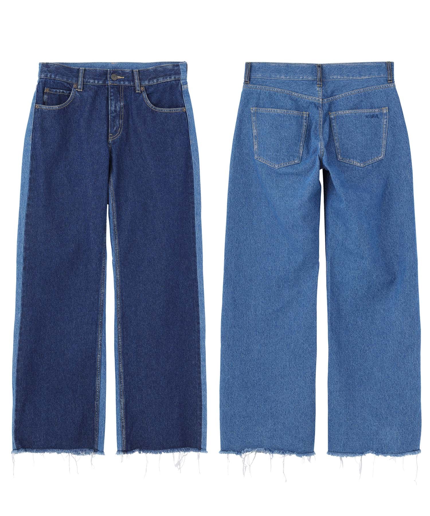 Washed Distressed Jeans Mens High Street Straight-leg Pants Loose Denim  Pants Men Casual Wide Leg Pants - Jeans - AliExpress