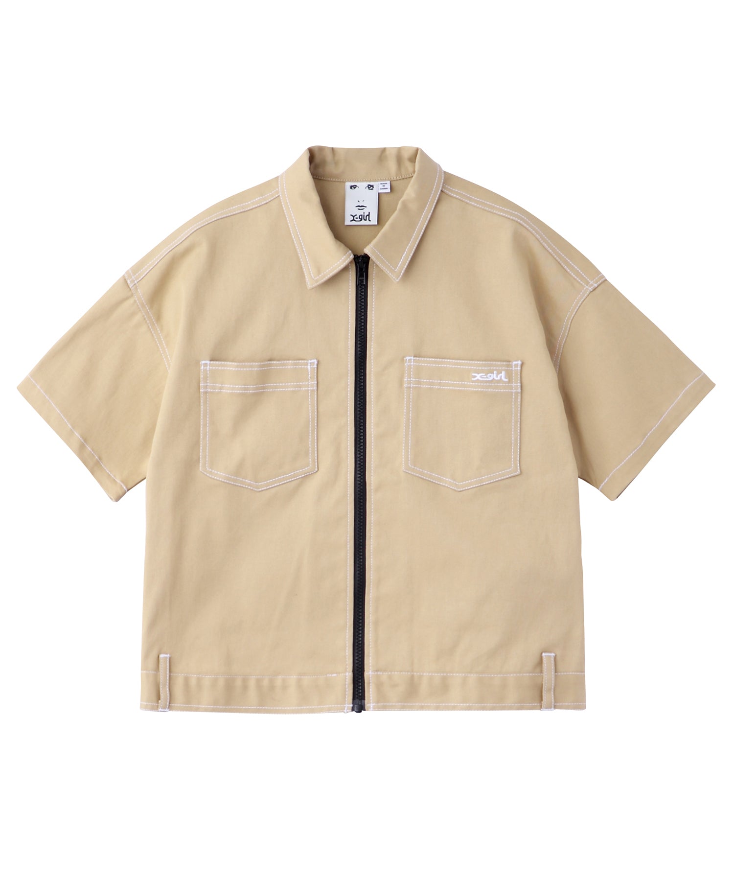 BOX SILHOUETTE WORK SHIRT